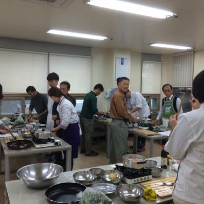 요리하는남자 프로그램이 개강 하였습니다.